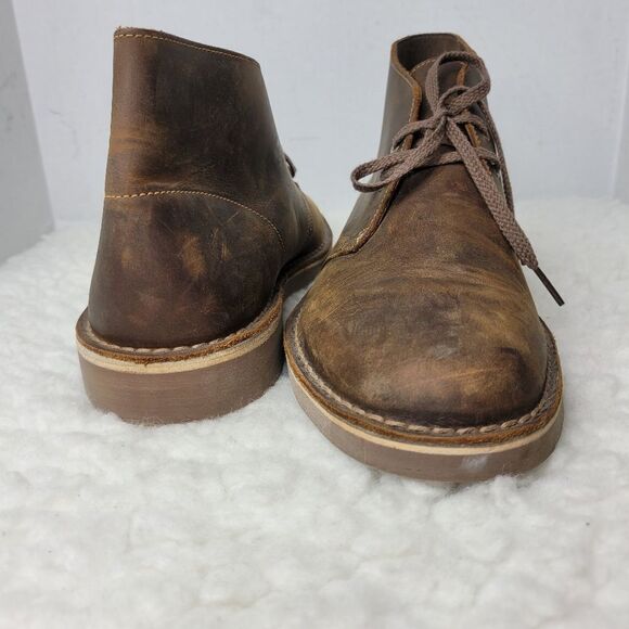 Clarks Bushacre 2 Mens Size 11 Casual Chukka Boot Beeswax Brown - Picture 6 of 10